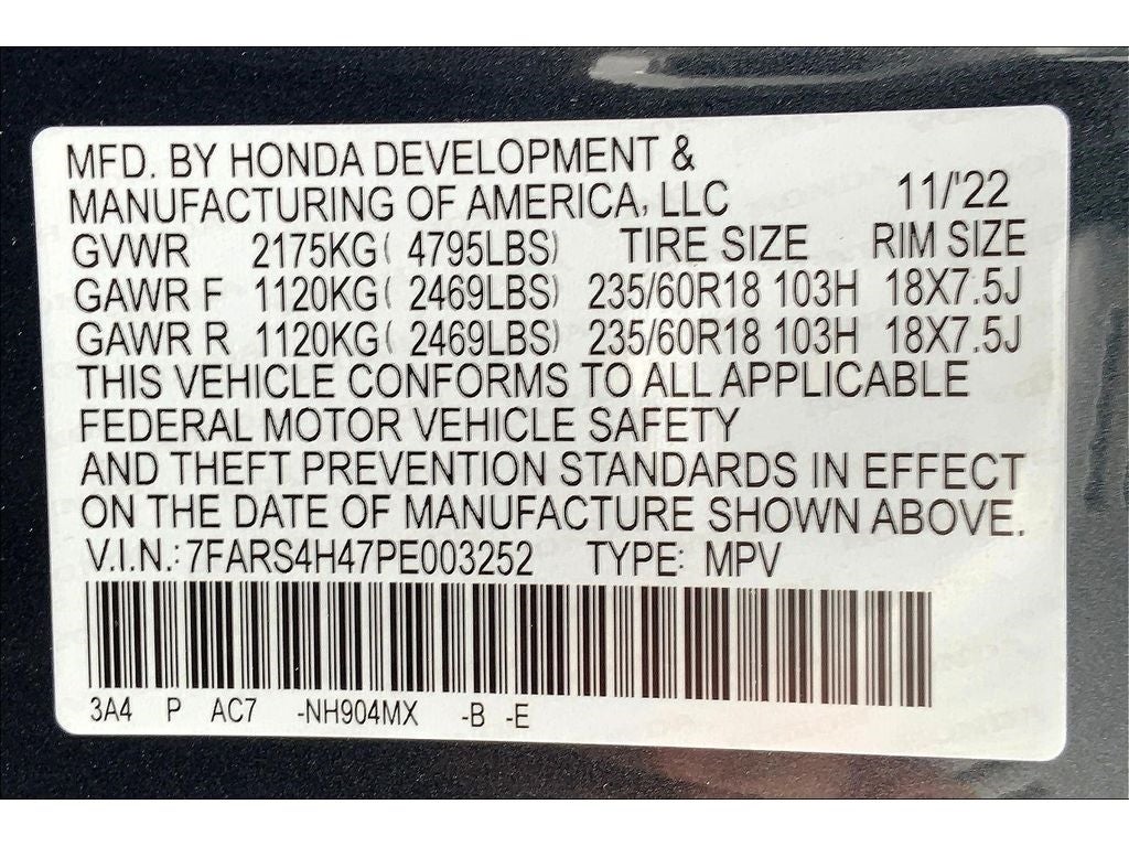 2023 Honda CR-V EX AWD